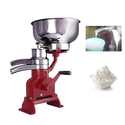 PARAS (Made in India) 90LPH Hand Operated Milk Cream Separator With MS Body & 12 Ltr Tank Capacity